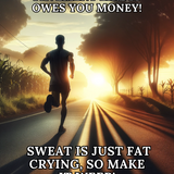 Pound The Pavement Like It Owes You Money - Printable Download - Good Morning Badass