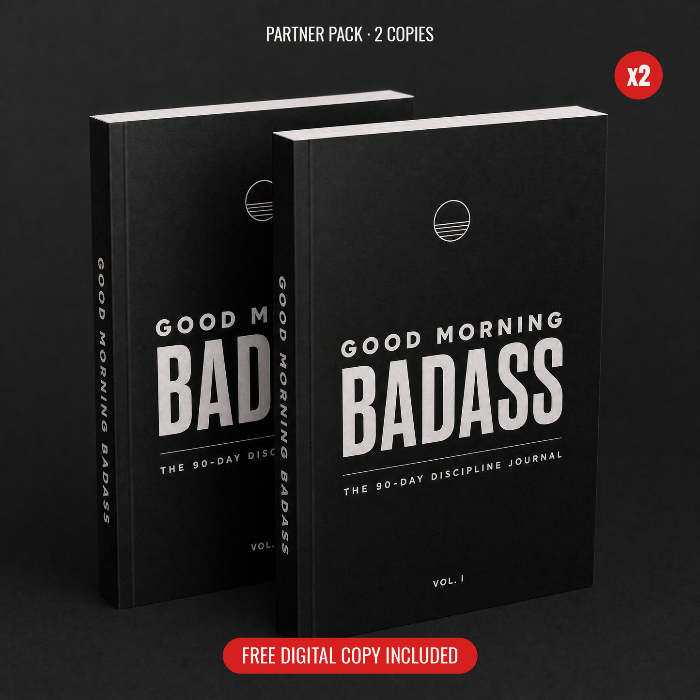 The 90-Day Discipline Journal - Partner Pack
